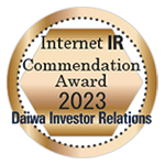 Internet IR Commendation Award 2023