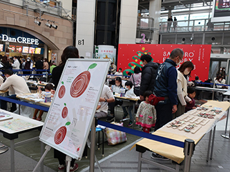 Reuse of Sapporo's winter tradition Jumbo Christmas Tree