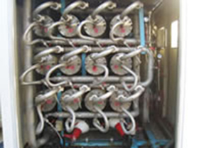 The reverse osmosis (RO) membrane facility in the Shizuoka factory