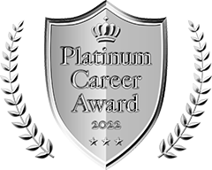 Received the Award of Excellence at the 4th Platinum Career Awards