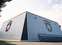 Hokkaido Nippon-Ham Fighters indoor practice facility