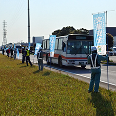 Conducting traffic safety activities