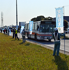 Conducting traffic safety activities
