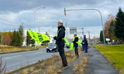 Conducting traffic safety activities