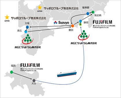 グリーン物流優良事業者表彰にて 最高位である国土交通大臣表彰