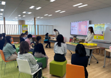 トヨタファイナンス株式会社での骨密度測定イベントの様子